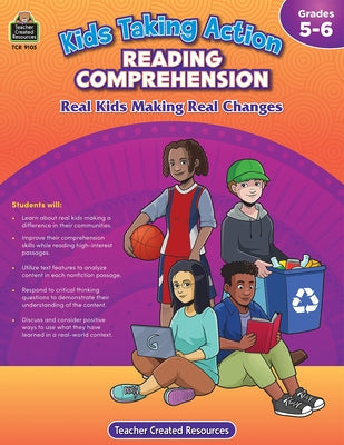 Kids Taking Action: Reading Comprehension (Gr. 5-6) by Edmunds M. a. Ed Tracy