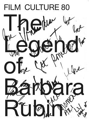 Film Culture 80: The Legend of Barbara Rubin by Mekas, Jonas