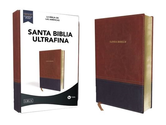 Lbla Santa Biblia Ultrafina, Leathersoft, Café by La Biblia De Las Americas Lbla