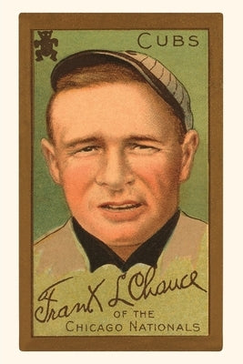 Vintage Journal Early Baseball Card, Frank Chance by Found Image Press