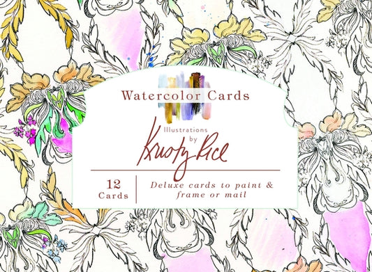 Watercolor Cards: Illustrations by Kristy Rice by Rice, Kristy