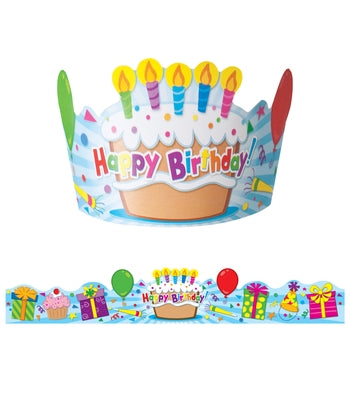 Birthday Crowns by Carson Dellosa Education