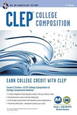 Clep(r) College Composition 2nd Ed., Book + Online by Smith, Rachelle