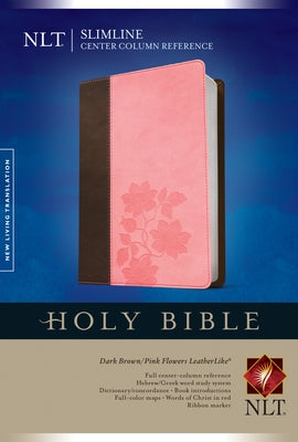 Slimline Center Column Reference Bible-NLT by Tyndale