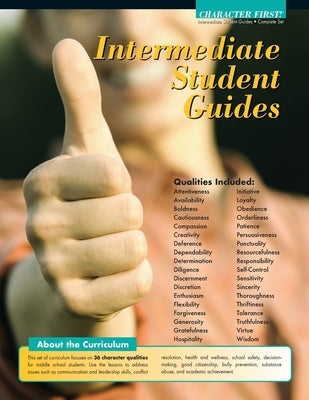 Intermediate Student Guides by Character First Education