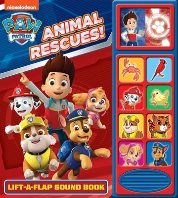 Nickelodeon Paw Patrol: Animal Rescues! Lift-A-Flap Sound Book: Lift-A-Flap Sound Book by Pi Kids