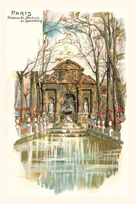 Vintage Journal Medici Fountain, Luxemburg Park by Found Image Press