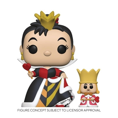 Pop Alice in Wonderland Queen with King Vinyl Figure by Funko