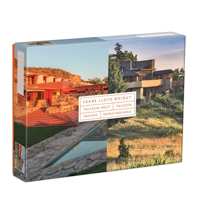 Frank Lloyd Wright Taliesin and Taliesin West 500 Piece Double-Sided Puzzle by Wright, Frank Lloyd