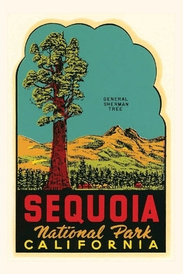 Vintage Journal Sequoia National Park Decal by Found Image Press