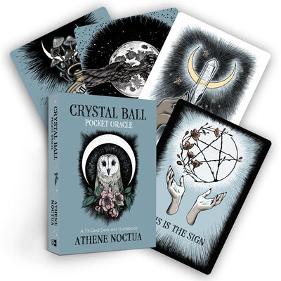 Crystal Ball Pocket Oracle: A 13-Card Deck and Guidebook by Noctua, Athene