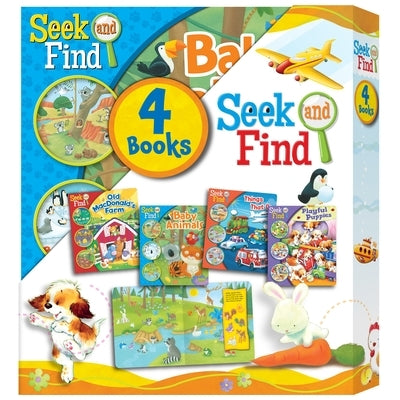 Seek and Find: 4-Book Slipcase Set by Sequoia Children's Publishing