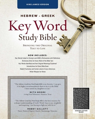 Hebrew-Greek Key Word Study Bible-KJV: Key Insights Into God's Word by Zodhiates, Spiros