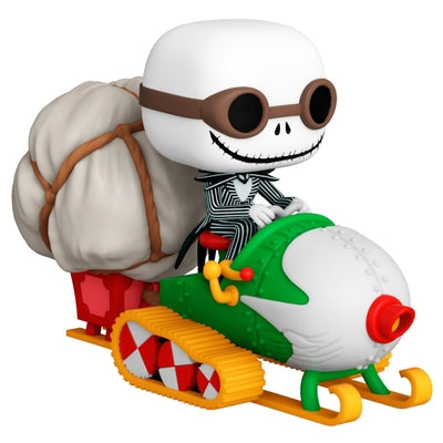 Pop Rides Nightmare Before Christmas Jack with Goggles and Snowmobile Vinyl Figure by Funko