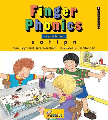 Finger Phonics Book 1: In Print Letters (American English Edition) by Wernham, Sara