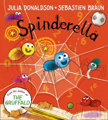 Spinderella Board Book by Donaldson, Julia