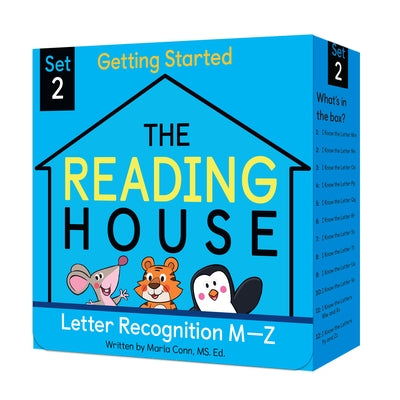 The Reading House Set 2: Letter Recognition M-Z by The Reading House
