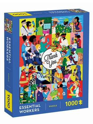 Essential Workers 1000 Piece Puzzle by Ortiz, Lydia