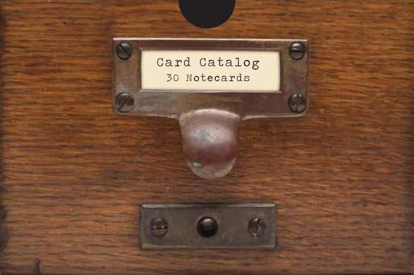 Card Catalog: 30 Notecards from the Library of Congress by Chronicle Books