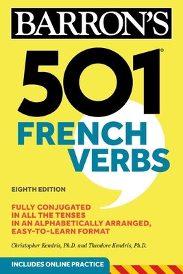 501 French Verbs by Kendris, Christopher