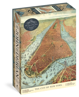 John Derian Paper Goods: The City of New York 750-Piece Puzzle by Derian, John