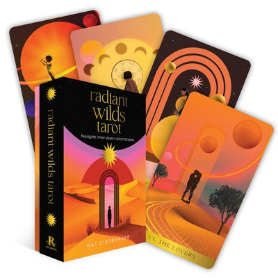 Radiant Wilds Tarot: Navigate Inner Desert Dreamscapes (78 Full-Color Cards and 128-Page Guidebook) by Girsberger, Nat