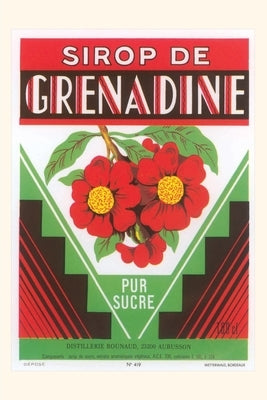 Vintage Journal Grenadine Syrup by Found Image Press