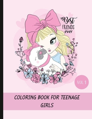 Coloring book for teenage girls by Bana&#347;, Dagna