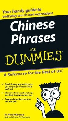 Chinese Phrases for Dummies by Abraham, Wendy