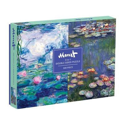 Monet 500 Piece Double Sided Puzzle by Galison