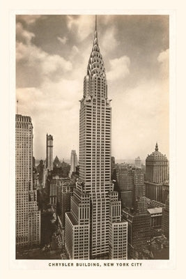 Vintage Journal Chrysler Building, New York City by Found Image Press