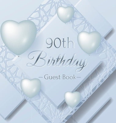 90th Birthday Guest Book: Keepsake Gift for Men and Women Turning 90 - Hardback with Funny Ice Sheet-Frozen Cover Themed Decorations & Supplies, by Of Lorina, Birthday Guest Books