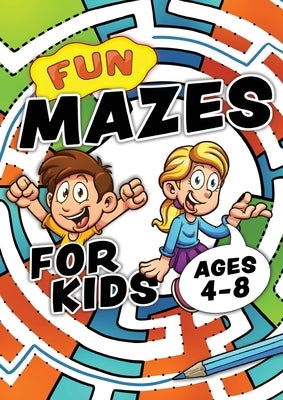 Fun Mazes For Kids Ages 4-8: Problem solving puzzles for children. Easy activity book for kids age 3, 4, 5, 6, 7, 8. Big book of first maze games f by Creative Kids Studio