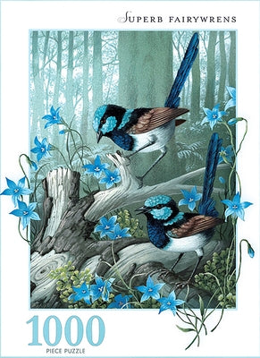 Superb Fairywrens: 1000 Piece Puzzle by Barber, Shirley