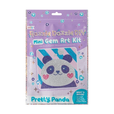 Razzle Dazzle D.I.Y. Mini Gem Art Kit - Pretty Panda by Ooly