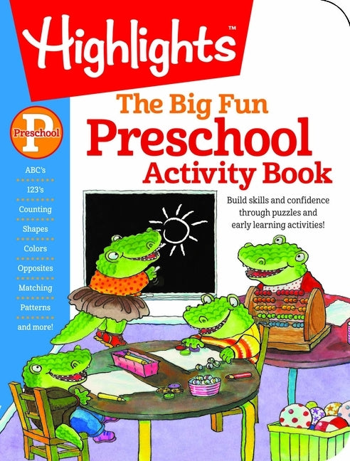 Preschool Big Fun Workbook by Highlights Learning