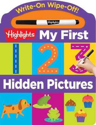 Write-On Wipe-Off My First 123 Hidden Pictures by Highlights Learning