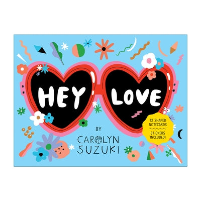 Hey Love Notecards by Galison