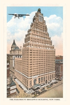 Vintage Journal Paramount Broadway Building, New York City by Found Image Press