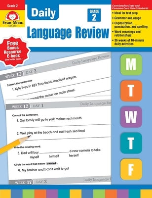 Daily Language Review, Grade 2 Teacher Edition by Evan-Moor Corporation