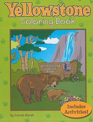 Yellowstone Coloring Book by Marsh, Carole