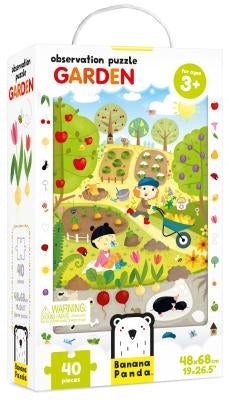 Observation Puzzle Garden: Age 3+ by Banana Panda