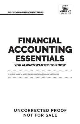 Financial Accounting Essentials You Always Wanted to Know by Ashar, Kalpesh