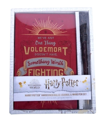 Harry Potter: Harry Potter Ruled Journal and Wand Pen Set [With Wand Pen] by Insight Editions