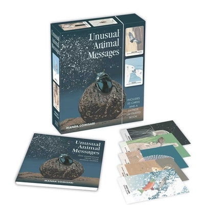 Unusual Animal Messages Oracle Deck: Includes 52 Cards and a 64-Page Illustrated Book by Comisari, Manda