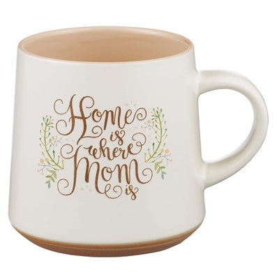 Mug Stoneware Home Is Where Mom Is by Christian Art Gifts