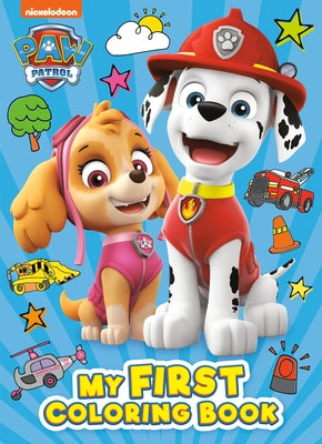 Paw Patrol: My First Coloring Book (Paw Patrol) by Golden Books