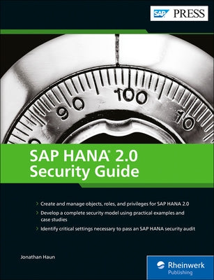 SAP Hana 2.0 Security Guide by Haun, Jonathan