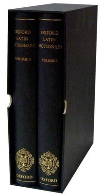 Oxford Latin Dictionary 2e Two Volume Set by Oxford University Press