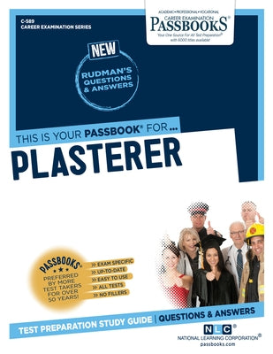 Plasterer (C-589): Passbooks Study Guidevolume 589 by National Learning Corporation